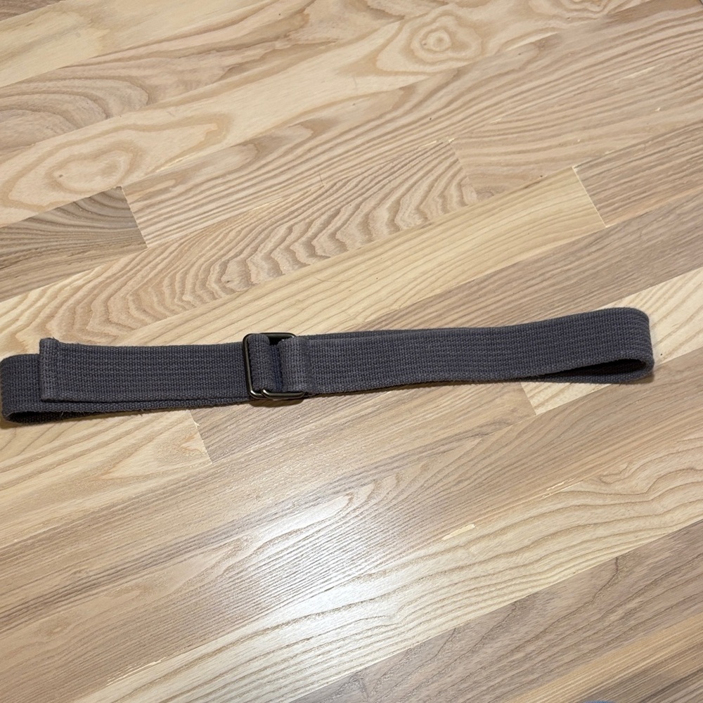 Source Unknown Charcoal Belt Bag